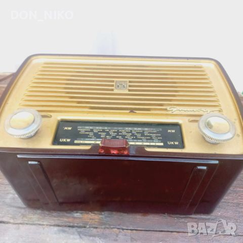 Радио GRUNDIG 1954 г, снимка 6 - Други ценни предмети - 45479801