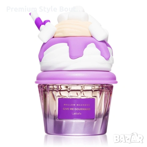 Сладък аромат за мъже и жени Lattafa Give Me Gourmand Mallow Madness , снимка 10 - Унисекс парфюми - 54064876