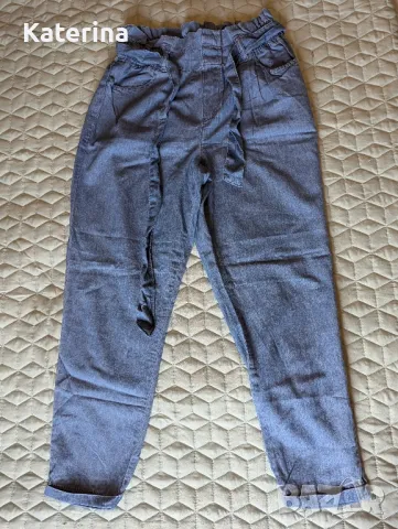 Комплект комбиниран от мен дънки със ризка , снимка 2 - Дънки - 50164219