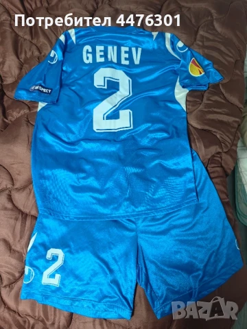 Екип Левски София Уефа, снимка 2 - Спортни дрехи, екипи - 50494167