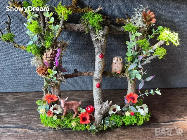 Горско прозорче за декорация, снимка 3 - Декорация за дома - 50584103