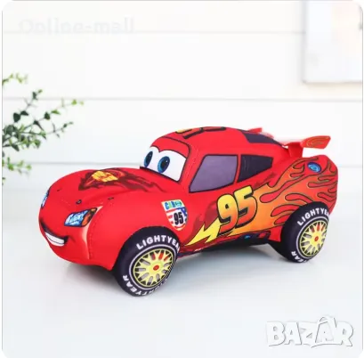 Плюшена играчка Кола McQueen Светкавицата Маккуийн, снимка 1 - Плюшени играчки - 46847861