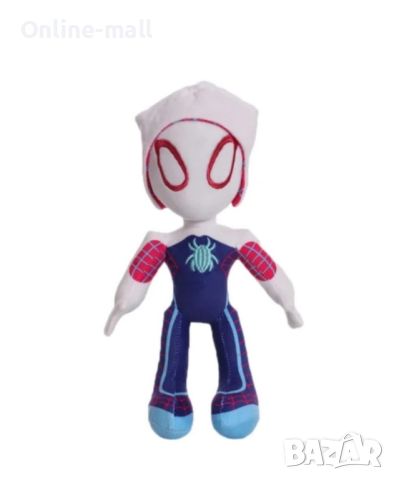 Плюшена играчка Disney Marvel, Avengers Spidey Ghost-Spider, 30cm, снимка 2 - Плюшени играчки - 46728550