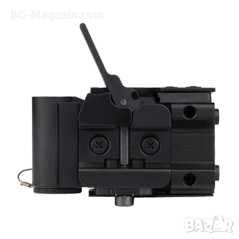 Компактен тактически мерник бързомер с червена и зелена точка за лов еърсофт въздушна пушка прицел, снимка 6 - Оборудване и аксесоари за оръжия - 51051197