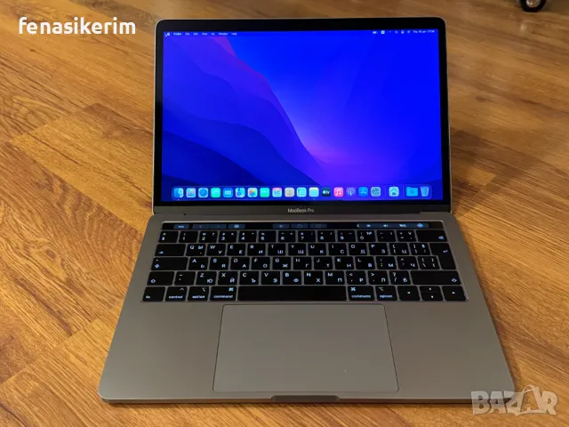 13.3' Apple MacBook Pro 2019 TouchBar Core i5 8GB RAM/128GB SSD/Бат 6ч, снимка 2 - Лаптопи за работа - 48706319