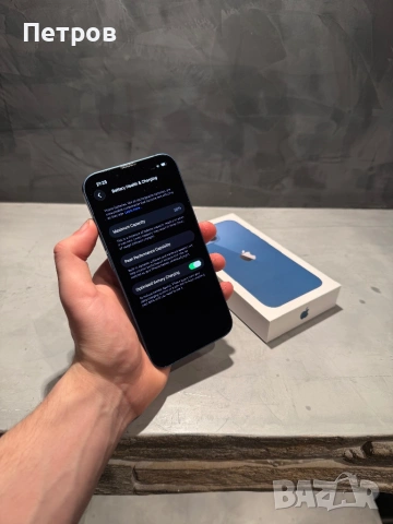 КАТО НОВ Iphone 13 Blue, 86% батерия, снимка 9 - Apple iPhone - 53359360