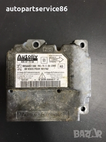 Сензорен модул за управление за Peugeot 307 1.6 Hdi (2007) 9654491180, снимка 2 - Части - 53616957