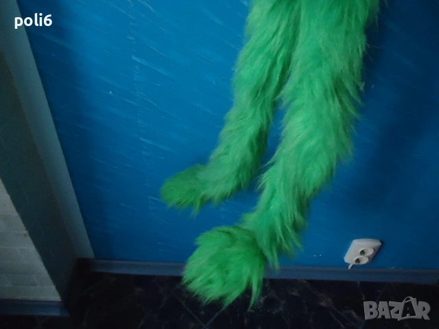 марионетка голямо зелено пиле, снимка 6 - Плюшени играчки - 53926254