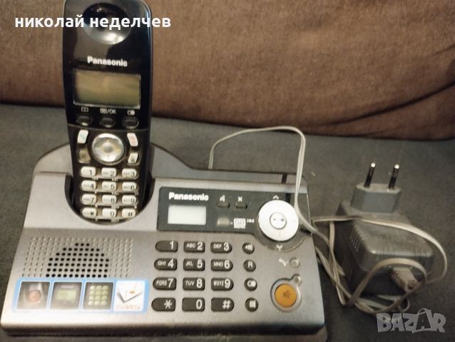 Домашен DECT телефон Панасоник , снимка 1 - Стационарни телефони и факсове - 45963103