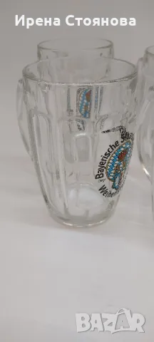 Комплект от 6 халби за бира с вместимост 500 мл, чисто нови, Weihenstephan, снимка 5 - Чаши - 49878490