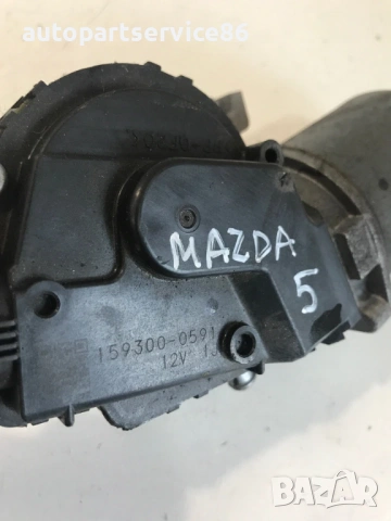 Преден мотор за чистачки RHD за Mazda 5 (2005-2010) 159300-0591, снимка 3 - Части - 53700029