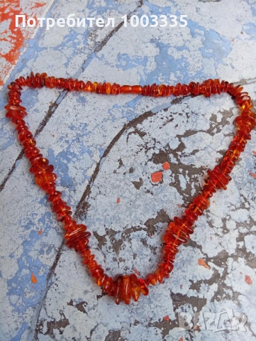 Гердан от естествен кехлибар 