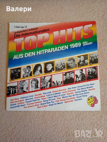 Грамофонни плочи с хитове на световно известни изпълнители, снимка 10 - Грамофонни плочи - 52150467