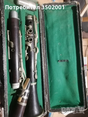 B-Кларинет около 1920 Otto Moennig Leipzig с куфар и мундщук Meyer New York 