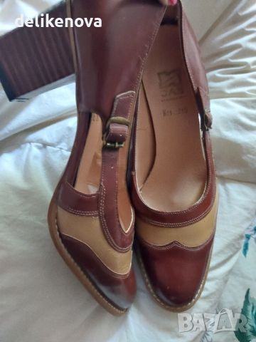 Нови кожени обувки. Номер 38, снимка 3 - Сандали - 45437014