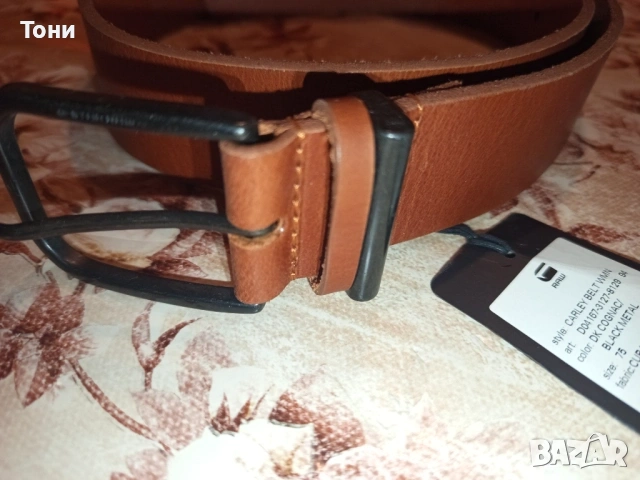 G-STAR Оригинал Нов Мъжки Колан Изцяло от Естествена Кожа с Етикет 95см. , снимка 10 - Колани - 53930945