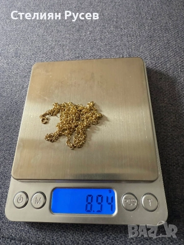 НОВ 8.94гр 56см златен ланец версаче / златно колие / синджир / ланец / злато / златен / GOLD 585 / , снимка 3 - Колиета, медальони, синджири - 52078387