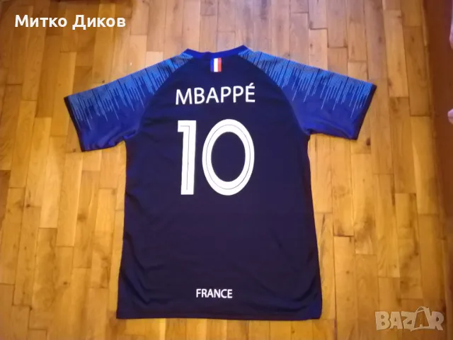 Тениска на Франция №10 Мбапе размер С, снимка 7 - Футбол - 50380903