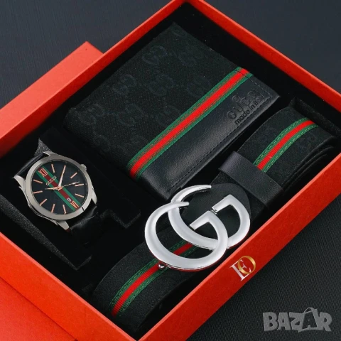 подаръчни комплекти gucci louis vuitton versace philipp Plein , снимка 6 - Подаръци за мъже - 50731620