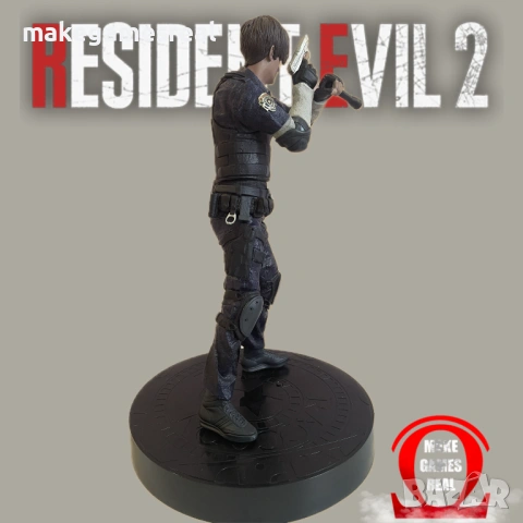 Екшън фигура Resident Evil 2 - Leon S. Kennedy, снимка 3 - Аксесоари - 53394577