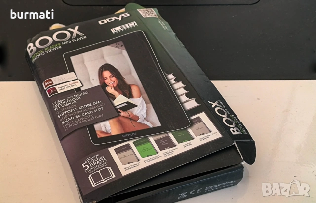 Нов Електронен Четец Odys Boox – Цветен екран, MP3 и Снимки, снимка 2 - Електронни четци - 53956106