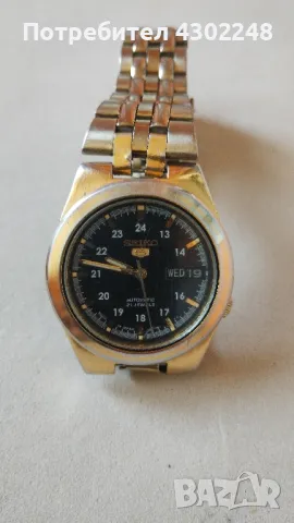 продавам часовник seiko 5, снимка 6 - Мъжки - 49553394