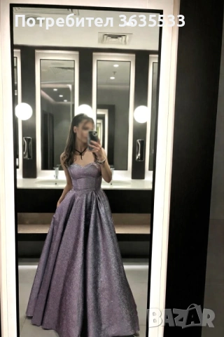 Приказна рокля - Хамелеон , снимка 2 - Рокли - 54155339