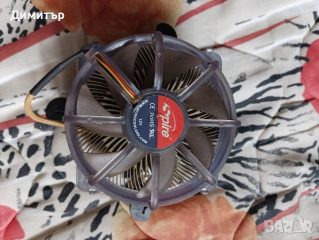 Продавам охладител Spire с медна сърцевина