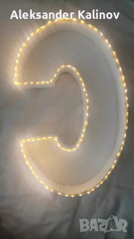 Светещи букви , снимка 3 - Друга електроника - 53891133