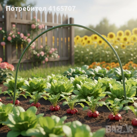 Опора за оранжерия тип арка - издръжлива стомана с полиетиленово покритие, снимка 3 - Оранжерии - 53645639