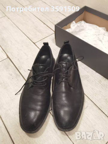 Мъжки обувки 
Еcco men's st.1 hybrid plain toe shoe 45н, снимка 3 - Официални обувки - 44946964