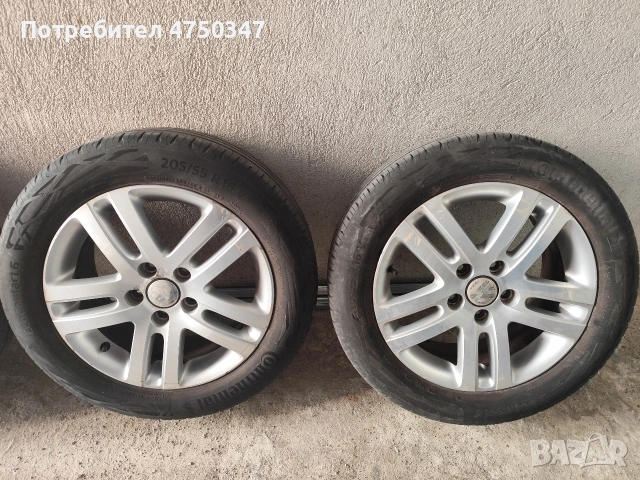 Лети джанти с летни гуми16.
5×112., снимка 4 - Гуми и джанти - 53648759