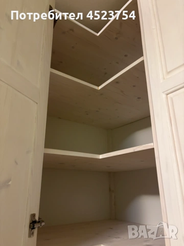 Ъглов гардероб от чам, снимка 8 - Гардероби - 53873960