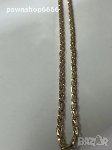 Златен синджир 14 карата, снимка 6 - Колиета, медальони, синджири - 53162017