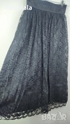 Laura Ashley lace maxi skirt S, снимка 17 - Рокли - 52593744