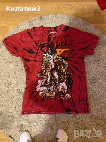Metallica рядка тениска