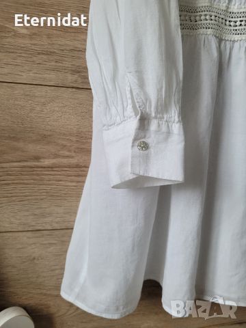 Бяла риза Zara , снимка 2 - Ризи - 45614162