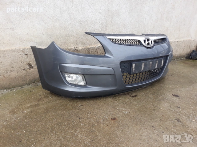 предна броня за хюндай и30 с маска решетка халогени HYUNDAI I30 07-10, снимка 2 - Части - 53662280