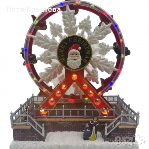 Коледно Виенско колело с музика и Led светлини, снимка 3 - Коледни подаръци - 52285827