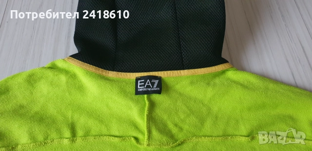Emporio Armani EA7 Full Zip Hoodie Mens Size XL / 2XL НОВО! ОРИГИНАЛ! Мъжко Горнище!, снимка 17 - Спортни дрехи, екипи - 51572334