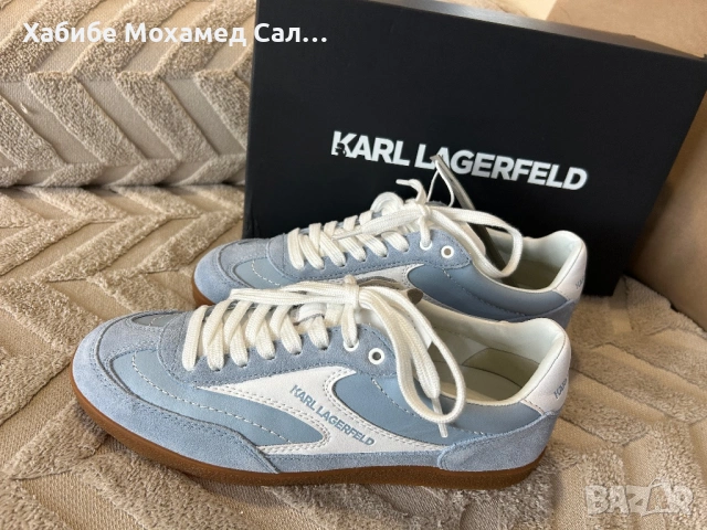 Нови - Karl Lagerfeld 39номер, снимка 4 - Маратонки - 53572339