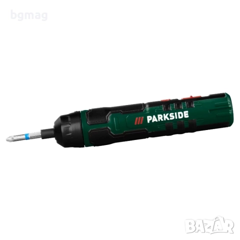 PARKSIDE комплект акумулаторна отвертка PASS 4 A1,4V,с битове, снимка 2 - Отвертки - 51896117