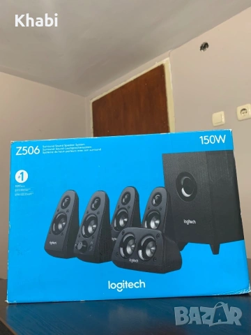  Тонколони - Logitech Z506 5.1 150W - ПРОМО, снимка 4 - Тонколони - 53843984