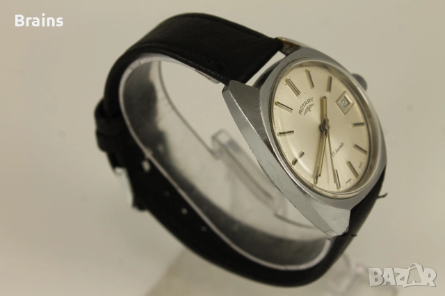 1960's ROTARY Швейцарски ръчен Часовник 17 Jewels, снимка 6 - Мъжки - 51919783
