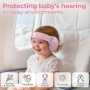 Бебешки защитни слушалки за уши, бебешки антифони, 0-48 месеца, розови, снимка 5