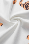 Дамска блуза в бяло с къдрички и принт тигри, снимка 10