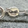 Сребърен синджир, 925, 4,41 г - като нов!, снимка 5
