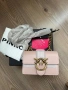 Оригинална чанта Pinko micro model в розов цвят, снимка 1