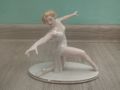 Стара българска статуетка-балерина, снимка 1 - Други ценни предмети - 46022322