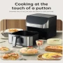 ПРОМОЦИЯ Многофункционален фритюрник за готвене с горещ въздух AIR FRYER RA620DS, снимка 5